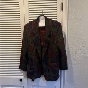 80’s vintage  Floral Women's blazer